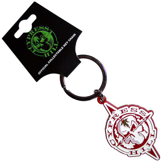 Cypress Hill Skull Compass Keychain