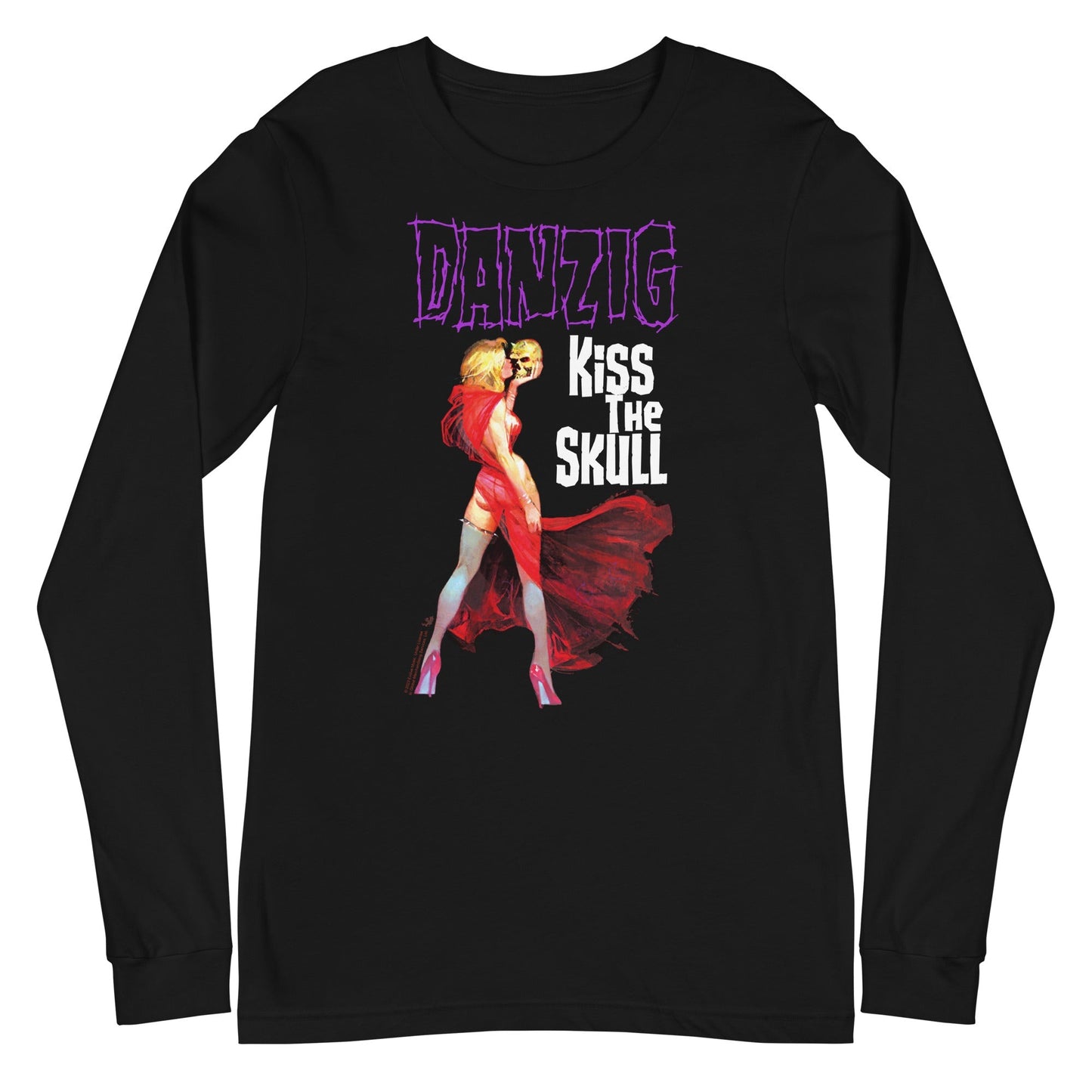 Danzig - Kiss The Skull Long Sleeve Shirt
