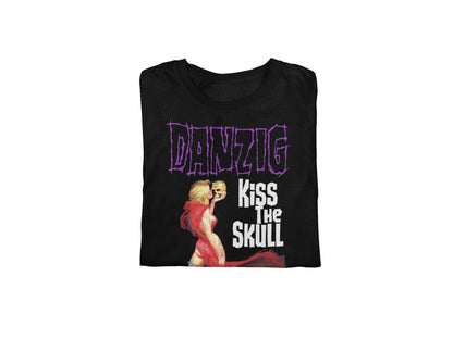 Danzig - Kiss the Skull Jumbo Print T Shirt