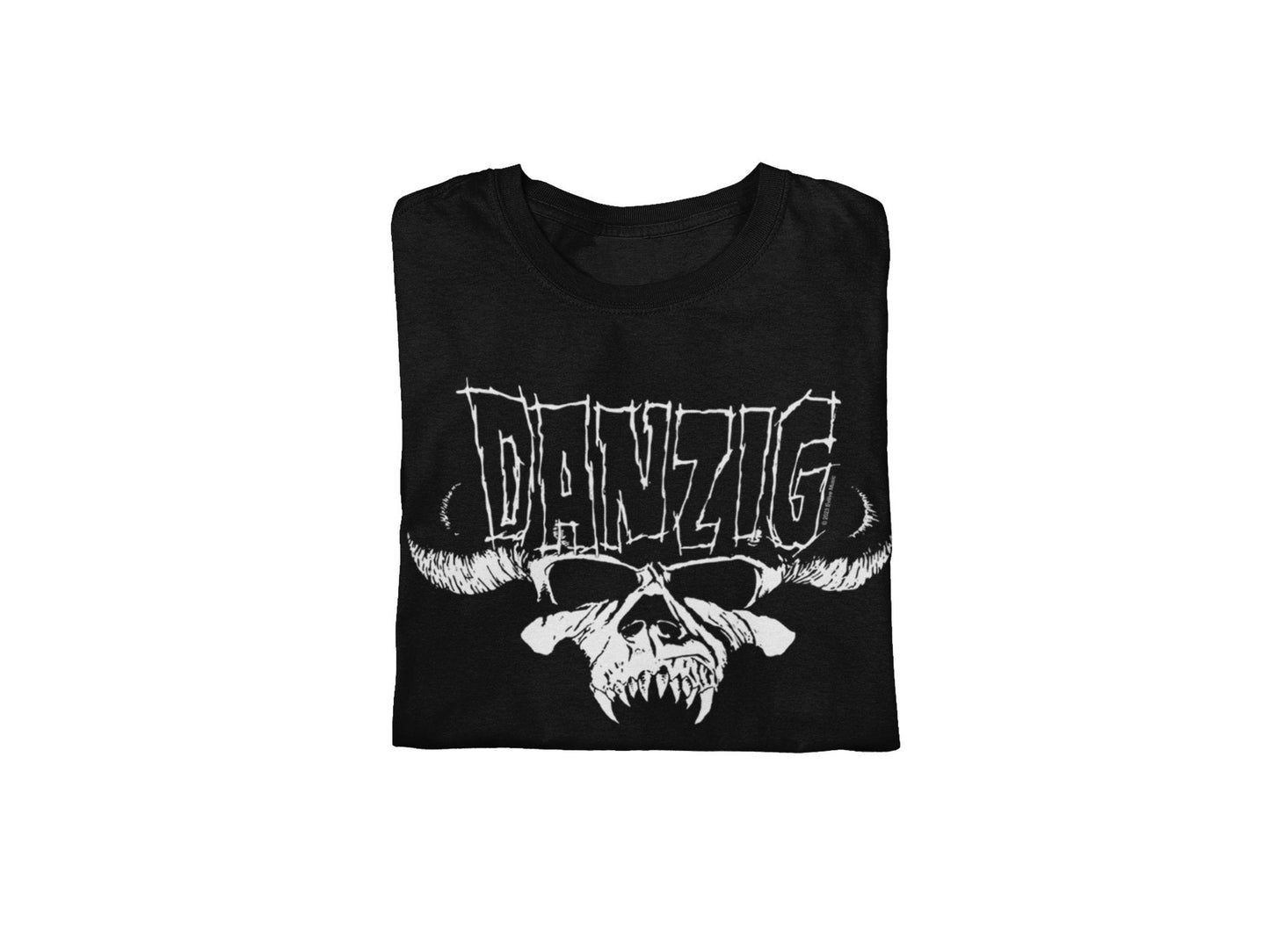 Danzig - Logo Skull Jumbo Print T Shirt