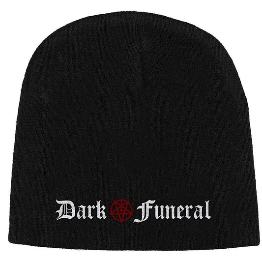 Dark Funeral Logo Beanie Hat Black