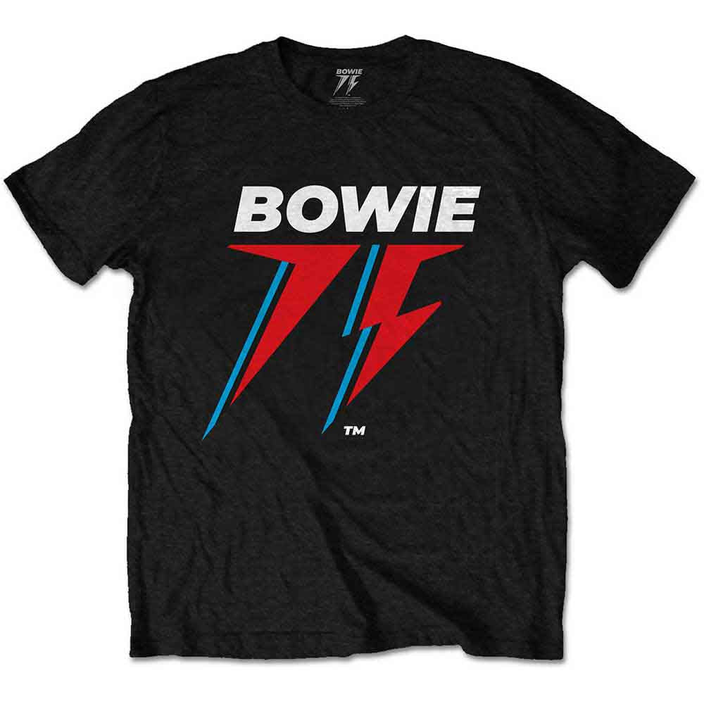 David Bowie 75th Logo Mens T Shirt