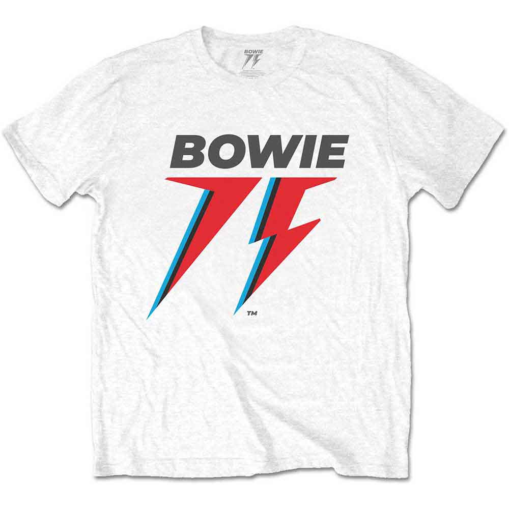David Bowie 75th Logo Mens T Shirt