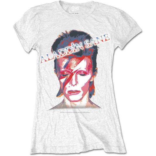 David Bowie Aladdin Sane Womens T Shirt