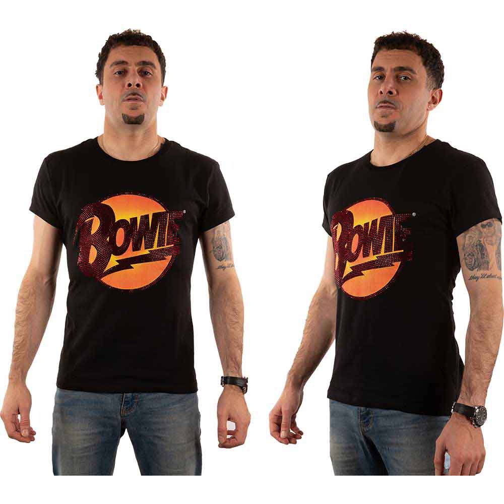David Bowie Diamond Dogs Logo Mens T Shirt