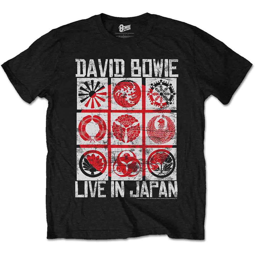 David Bowie Live in Japan Mens T Shirt