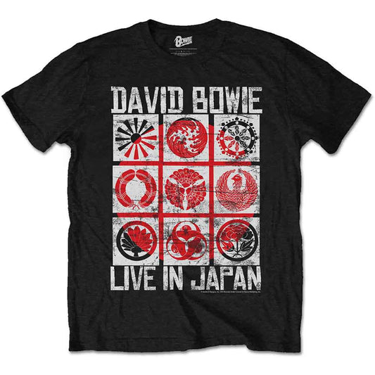 David Bowie Live in Japan Mens T Shirt