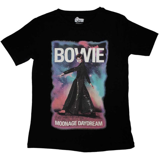 David Bowie Moonage 11 Fade Womens T Shirt