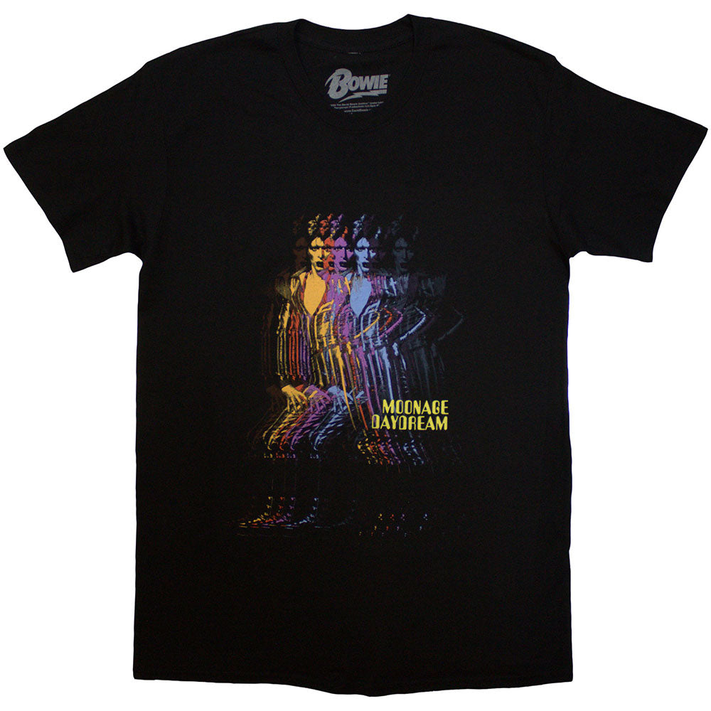 David Bowie Moonage Multi Davids Mens T Shirt