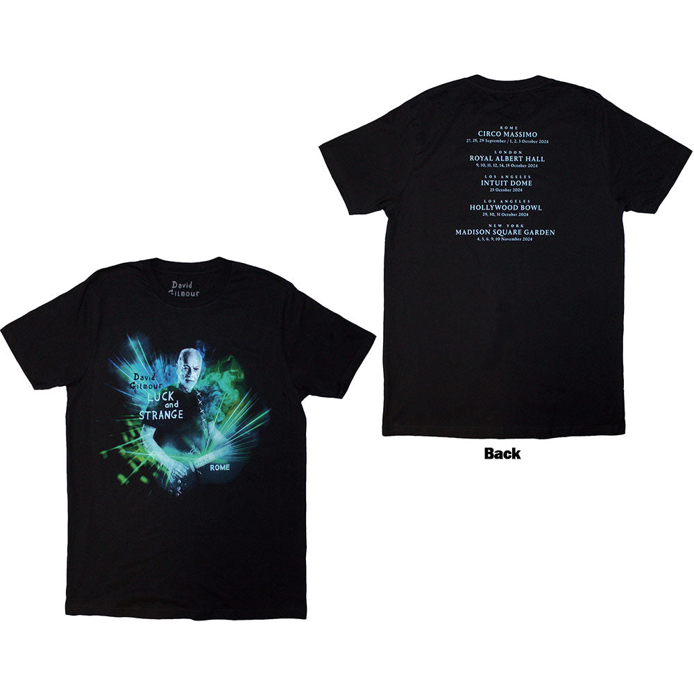 David Gilmour Luck & Strange Rome Mens T Shirt