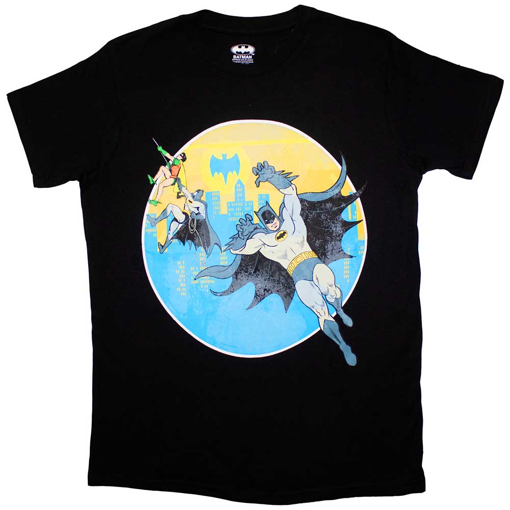 DC Comics Batman Bat Leap Mens T Shirt