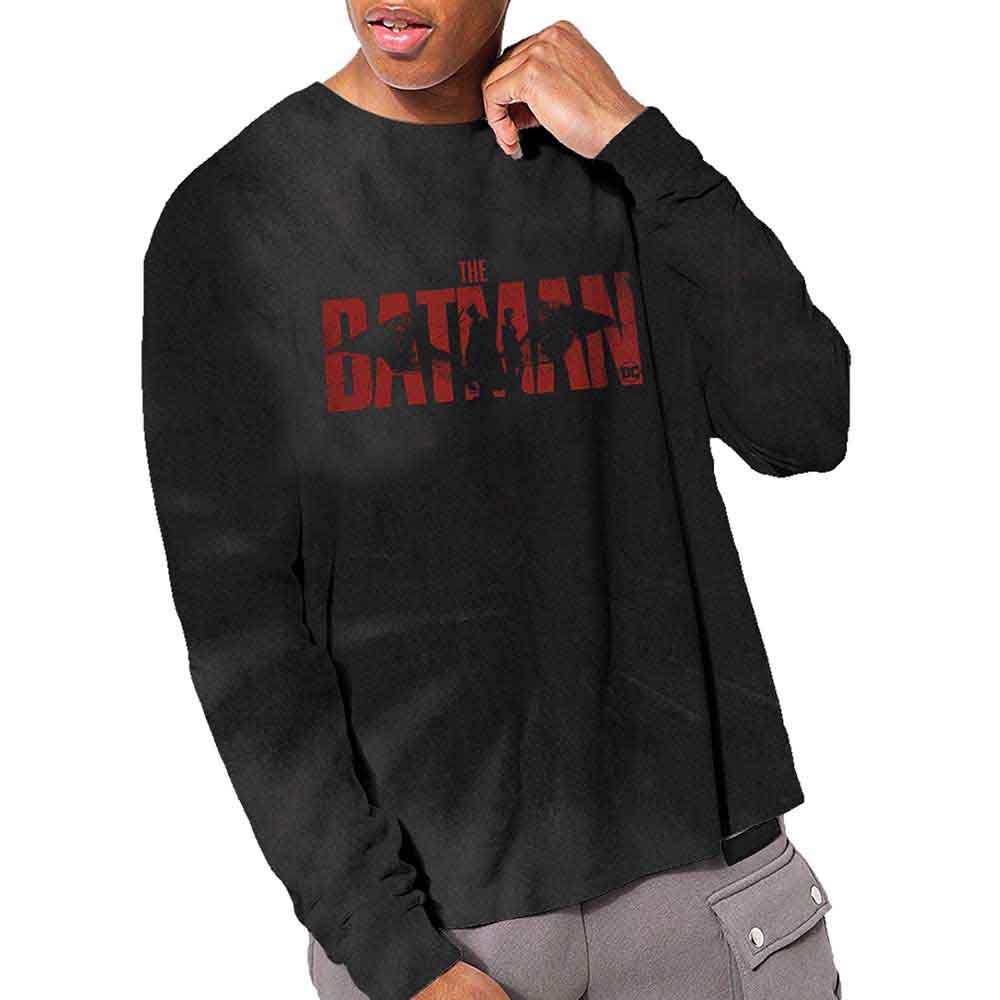 DC Comics The Batman Logo Long Sleeve Shirt