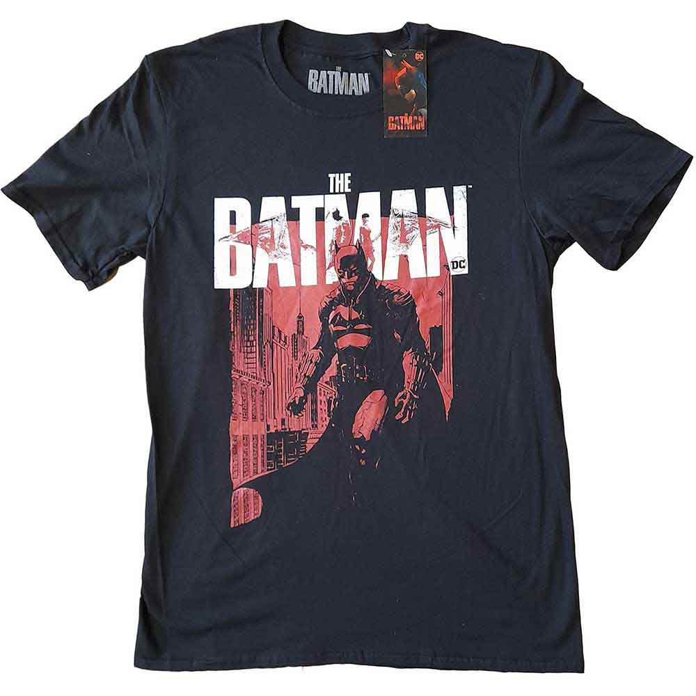 DC Comics The Batman Red Figure Mens T Shirt
