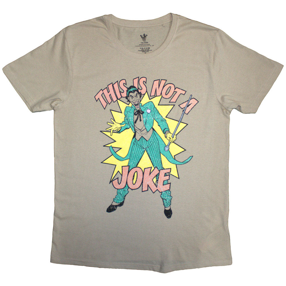 DC Comics This Is Not A Joke Mens T Shirt