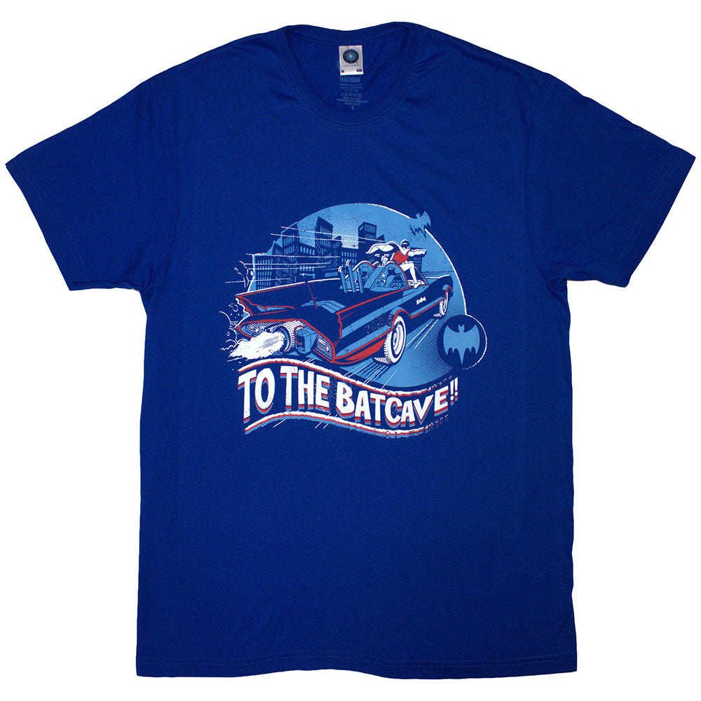 DC Comics To The Batcave Mens T Shirt