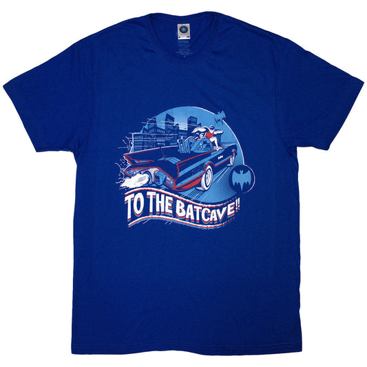 DC Comics To The Batcave Mens T Shirt