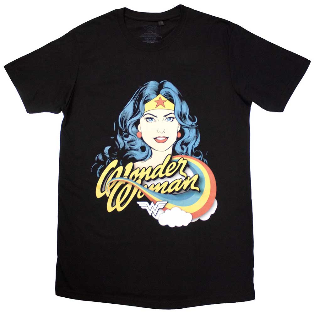 DC Comics Wonder Woman Rainbow Mens T Shirt