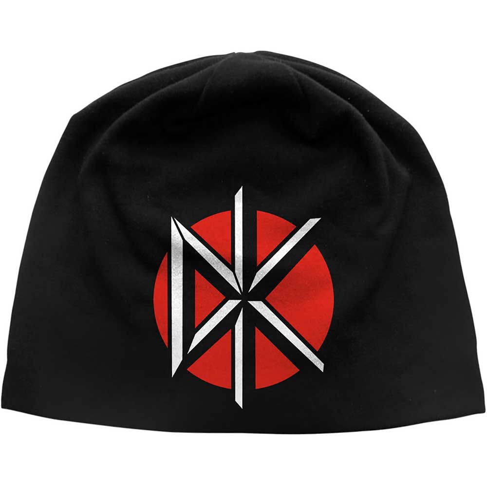 Dead Kennedys DK Logo JD Print Beanie Hat Black