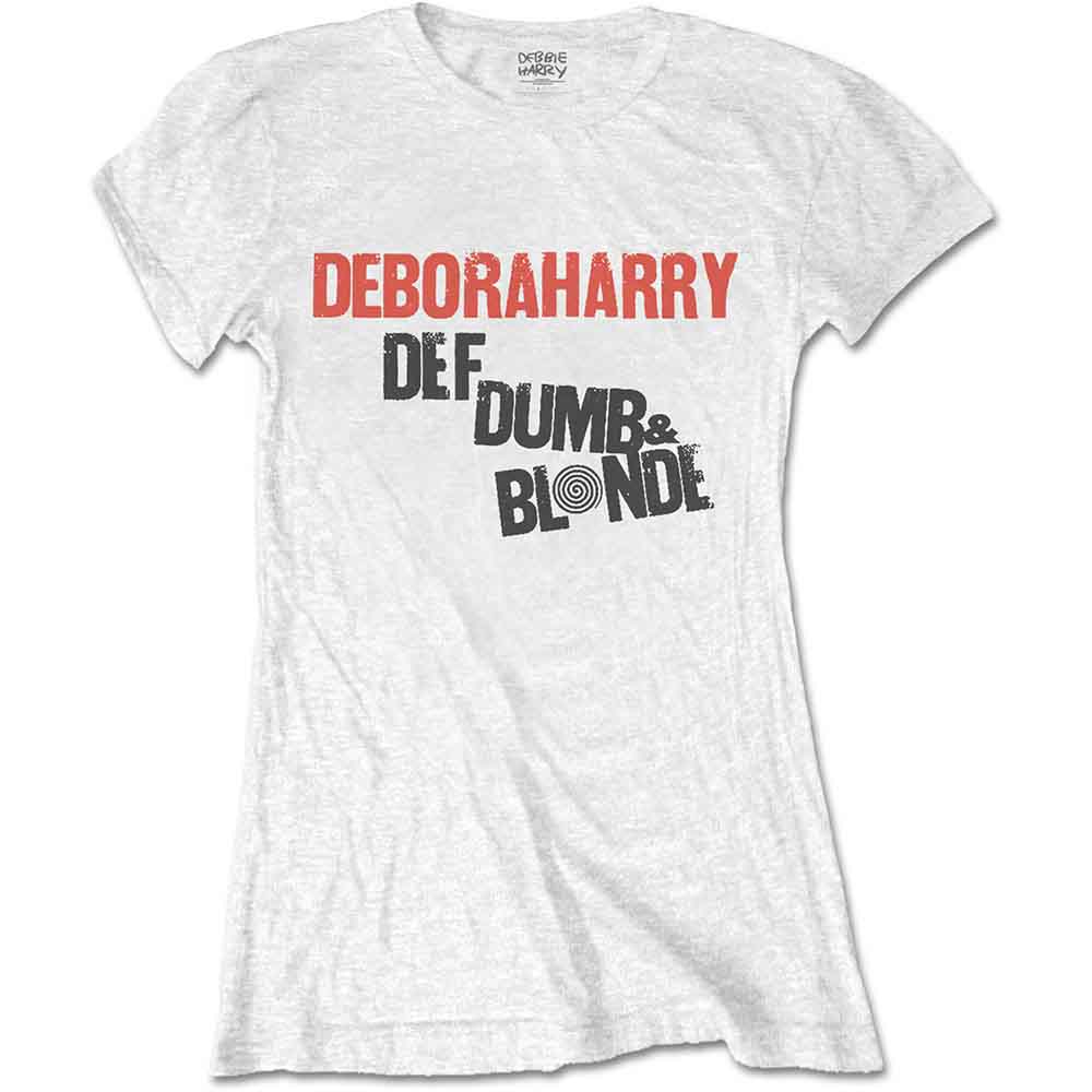 DEBBIE HARRY Def, Dumb & Blonde Womens T Shirt