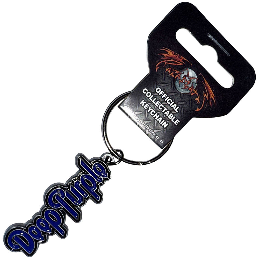 Deep Purple Logo Keychain