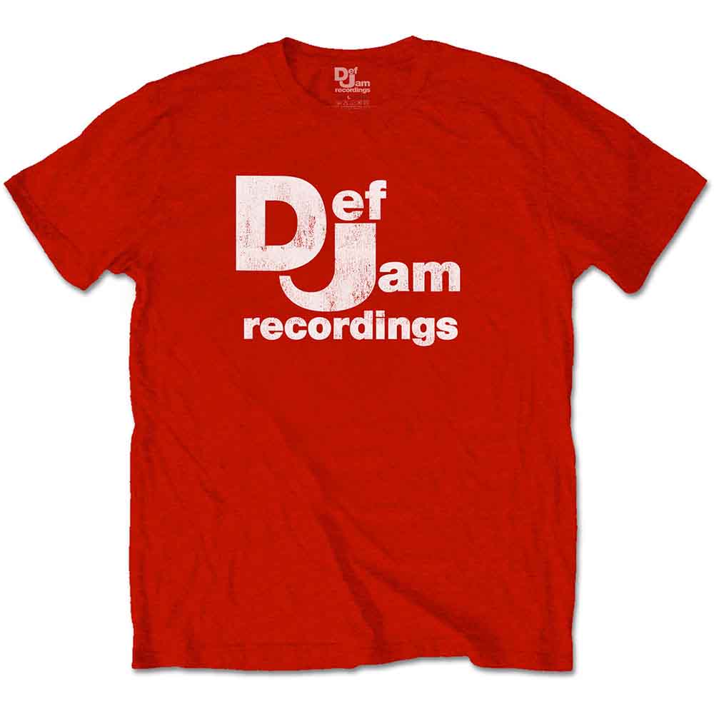 Def Jam Recordings Classic Logo Mens T Shirt