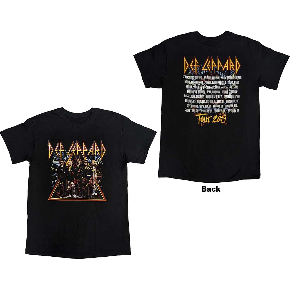 Def Leppard Band Photo Tour 2019 Mens T Shirt