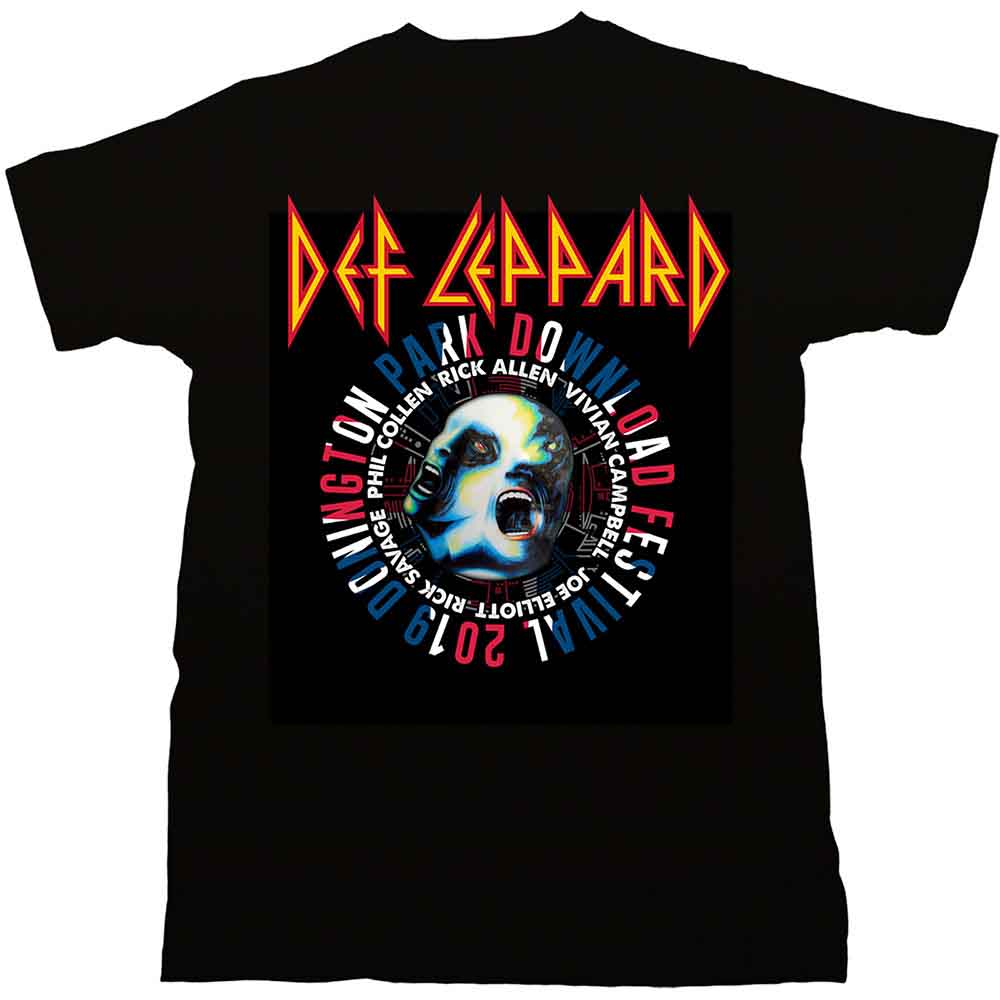 Def Leppard Download Fest 2019 Mens T Shirt
