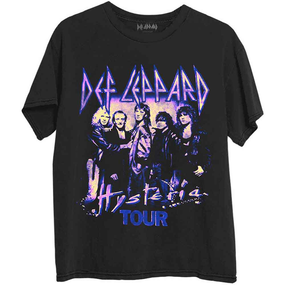 Def Leppard Hysteria Tour Mens T Shirt
