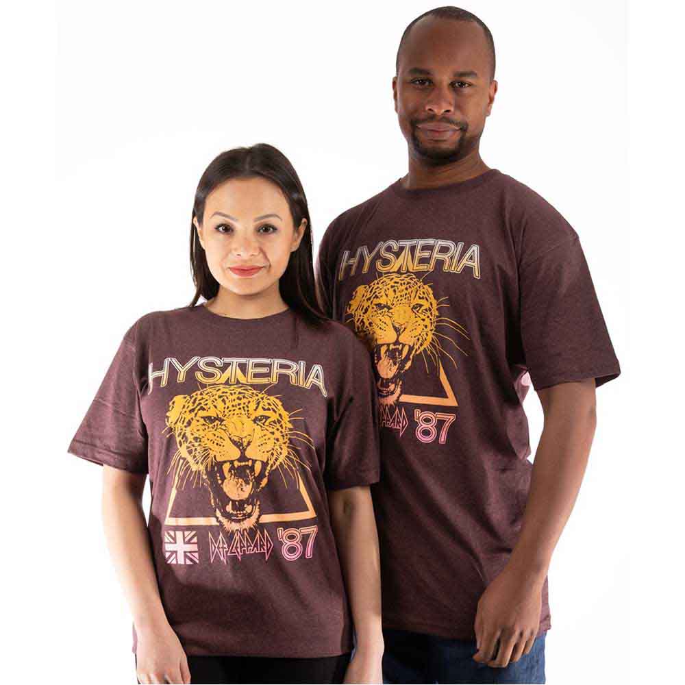 Def Leppard Hysteria World Tour Mens T Shirt