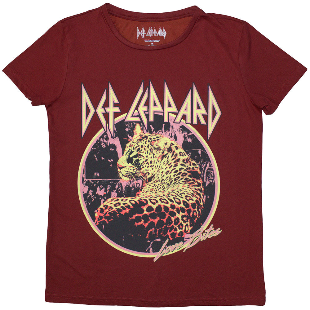 Def Leppard Love Bites Womens T Shirt