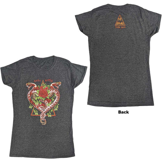 Def Leppard Love Bites Tour 2019 Womens T Shirt
