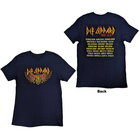 Def Leppard Rock Of Ages Tour 2019 Mens T Shirt