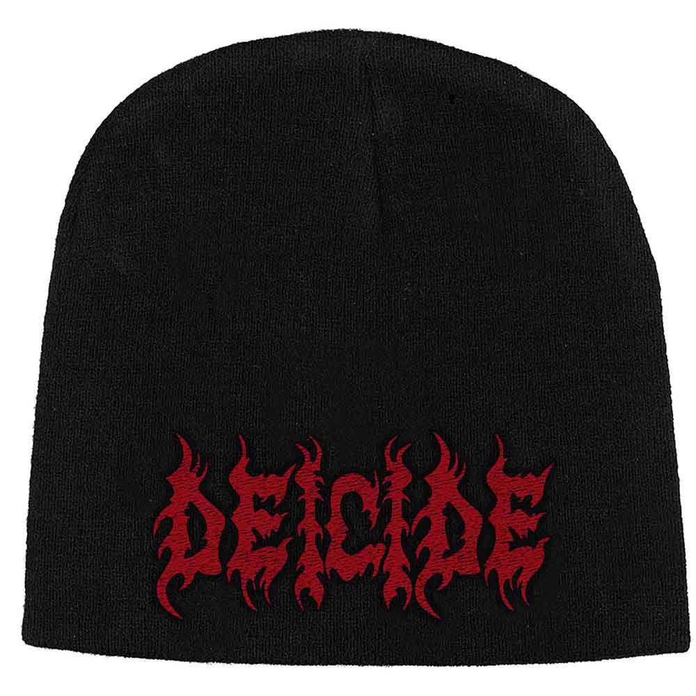 Deicide Logo Beanie Hat Black