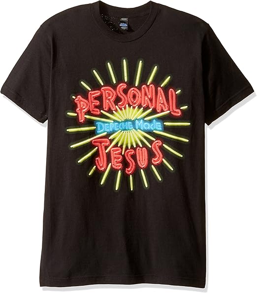Depeche Mode Personal Jesus Mens T Shirt Black