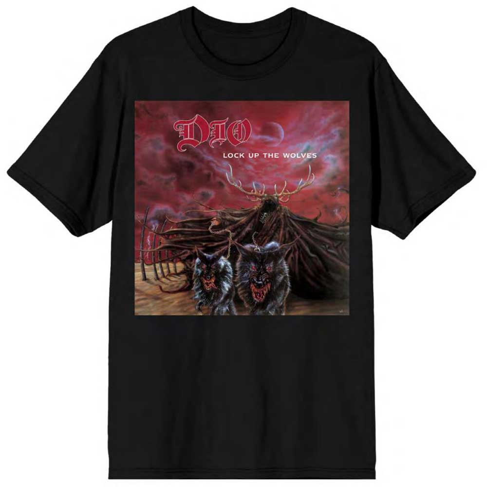 Dio Lock Up The Wolves Mens T Shirt