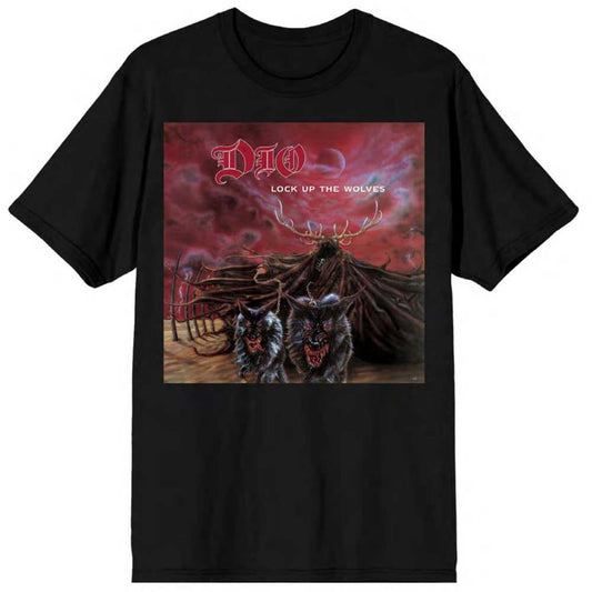 Dio Lock Up The Wolves Mens T Shirt