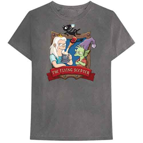 Disenchantment Flying Sceptre Mens T Shirt