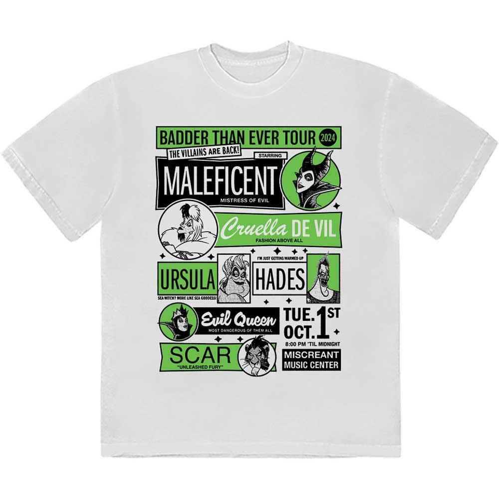Disney Badder Than Ever Tour Mens T Shirt