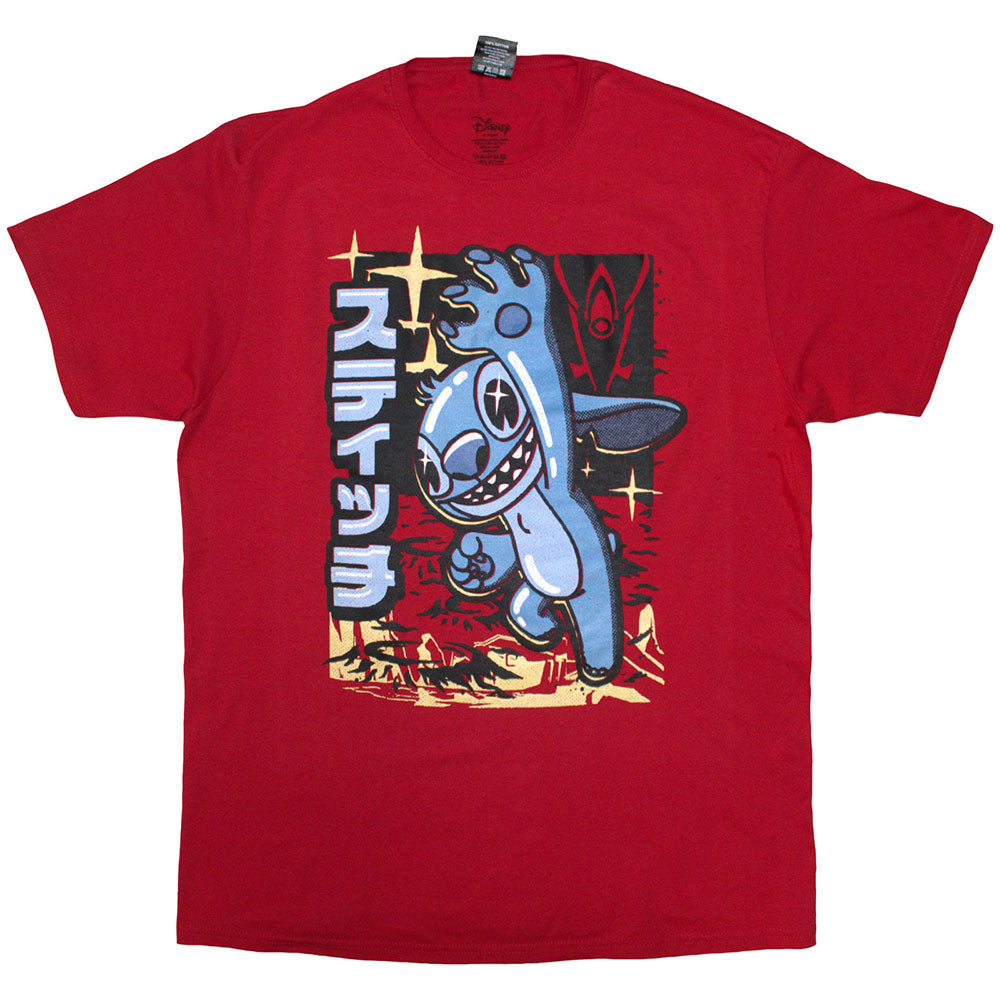 Disney Lilo & Stitch Japanese Stitch Mens T Shirt