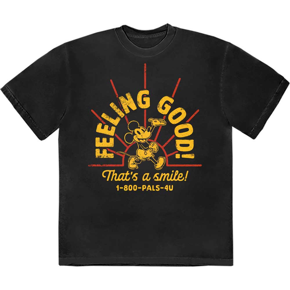 Disney Mickey Mouse Feeling Good Mens T Shirt