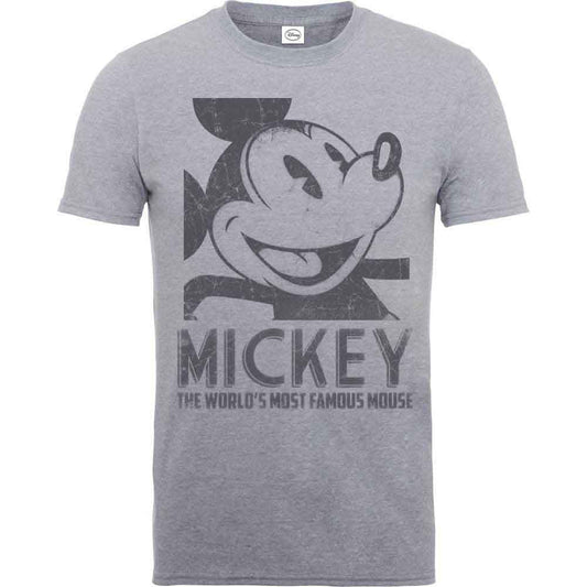 Disney Mickey Mouse Most Famous Mens T Shirt