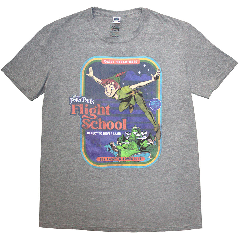 Disney Peter Pan Flight School Mens T Shirt