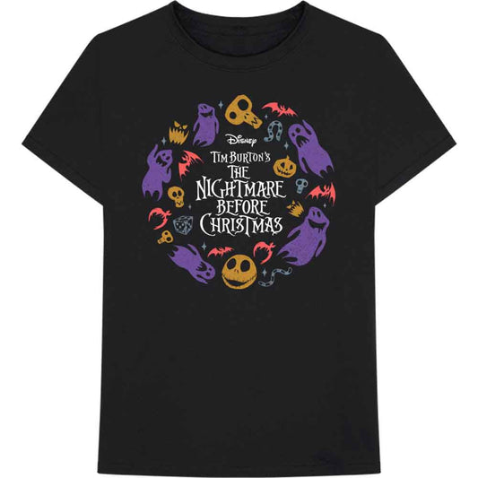 Disney The Nightmare Before Christmas Character Flight Mens T Shirt