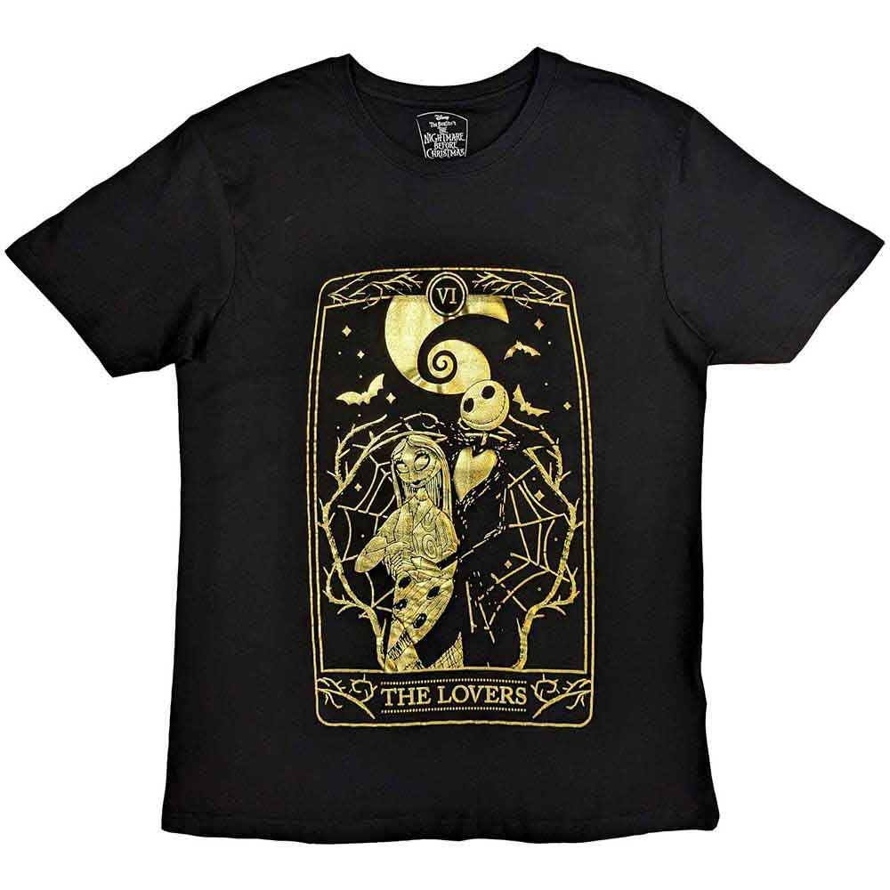 Disney The Nightmare Before Christmas Jack & Sally Lovers Mens T Shirt