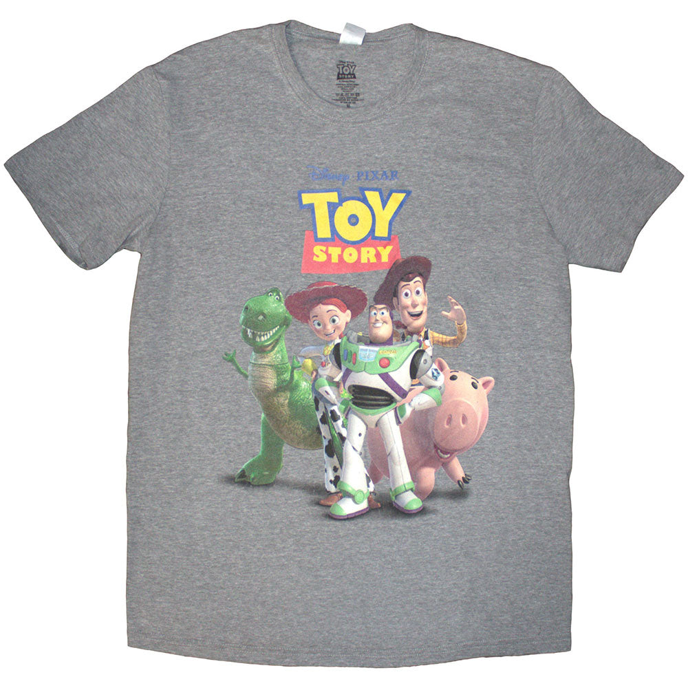 Disney Toy Story Characters Distressed Mens T Shirt