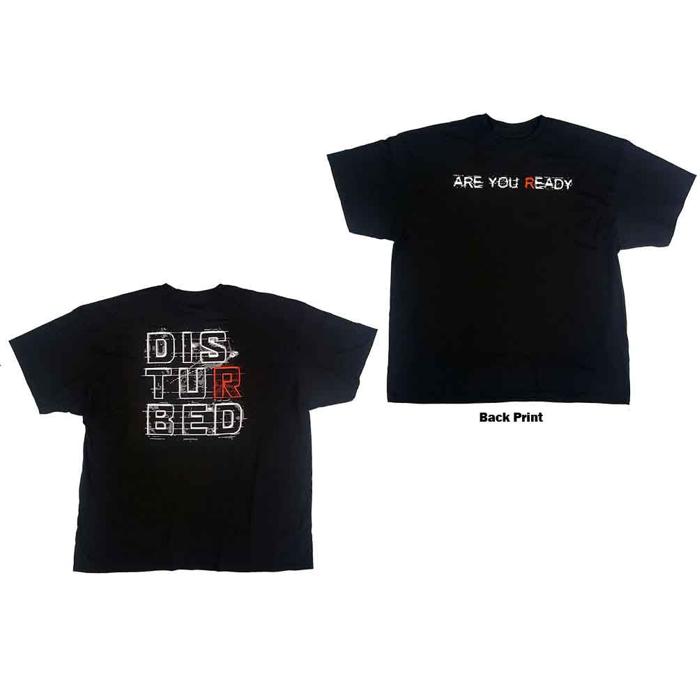 Disturbed Are You Ready? Mens T Shirt