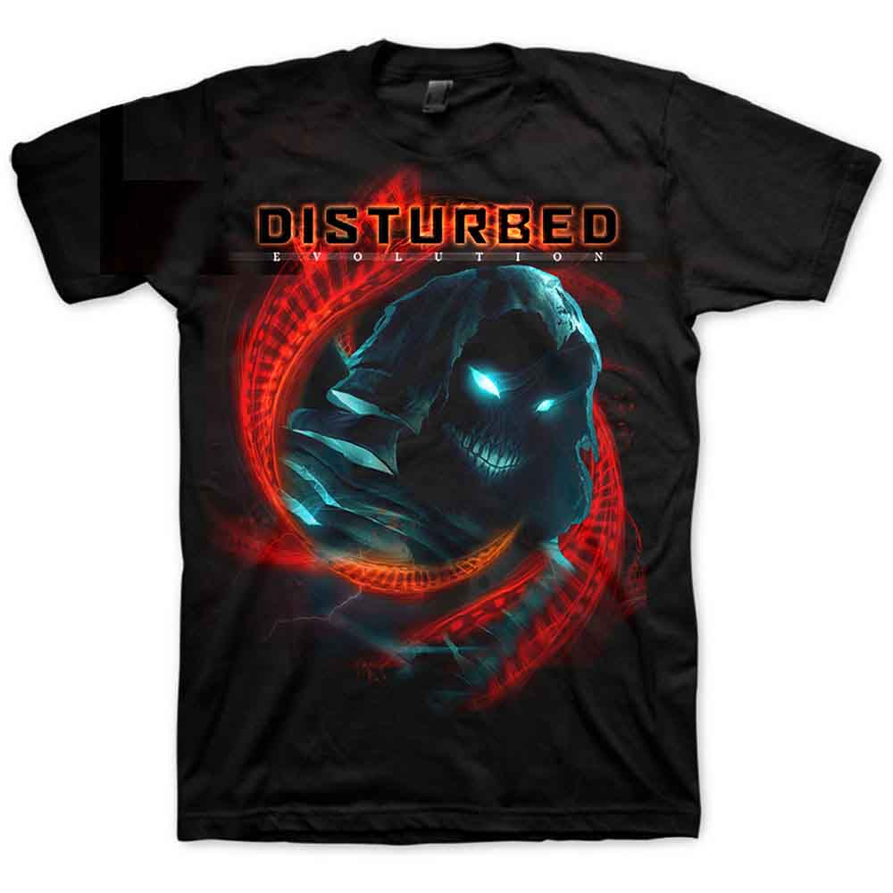 Disturbed DNA Swirl Mens T Shirt
