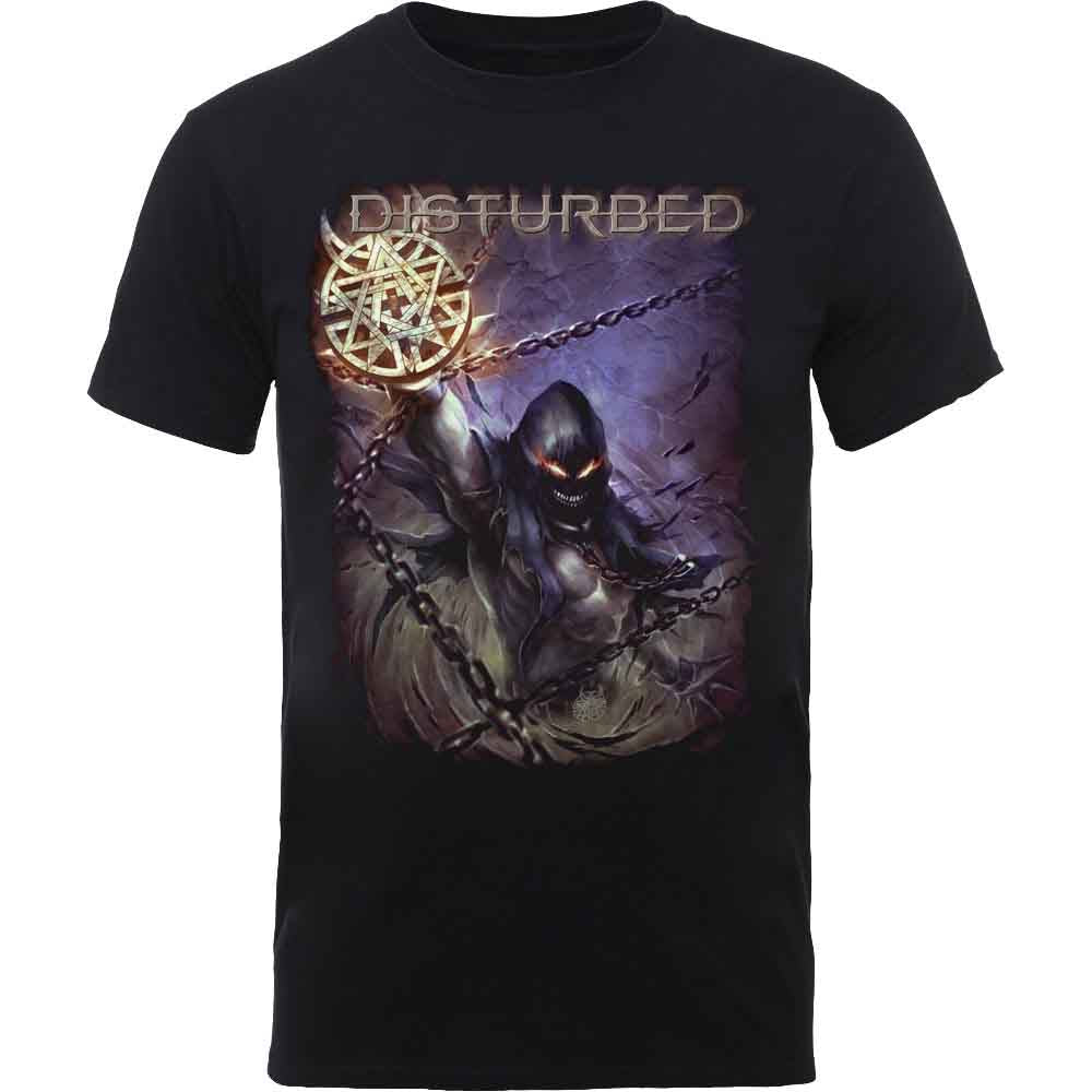 Disturbed Vortex Colours Mens T Shirt