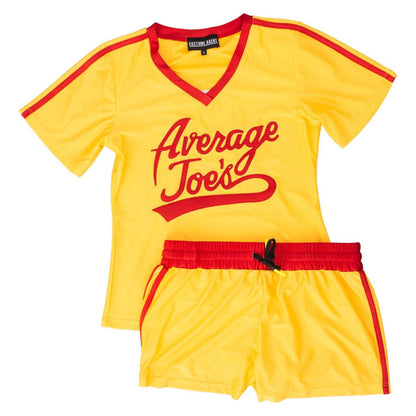 Dodgeball Average Joe's Women's Halloween Costume Set