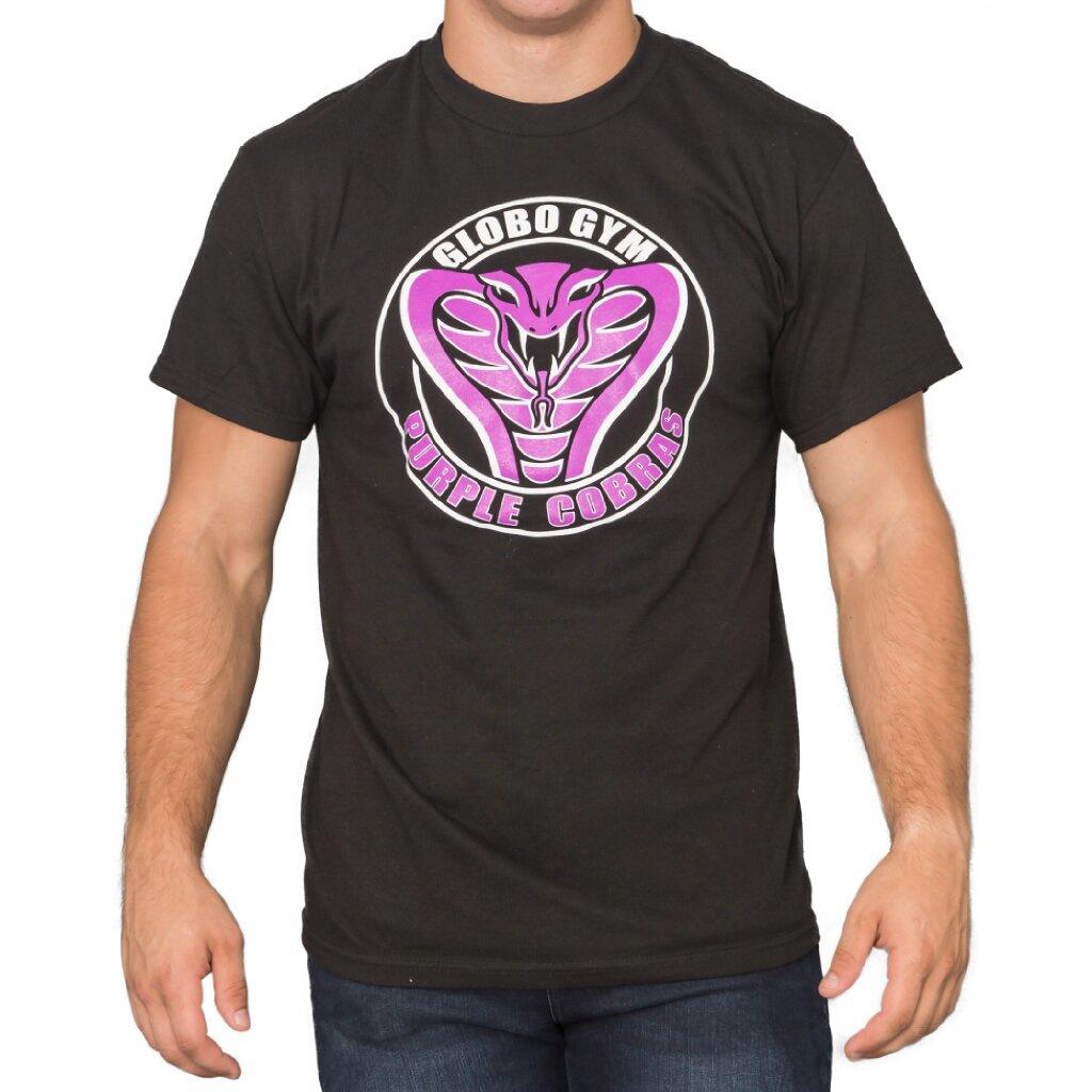 Dodgeball Globo Gym Purple Cobras T Shirt